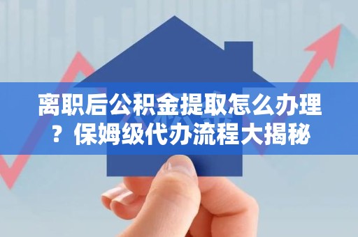 界首离职后公积金提取怎么办理?保姆级代办流程大揭秘 界首离职后公积金提取怎么办理?保姆级代办流程大揭秘